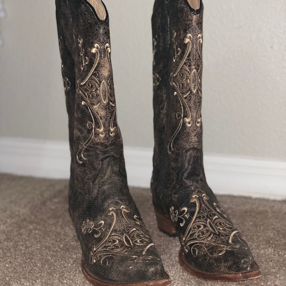 Circle G Women’s Boots in Brown